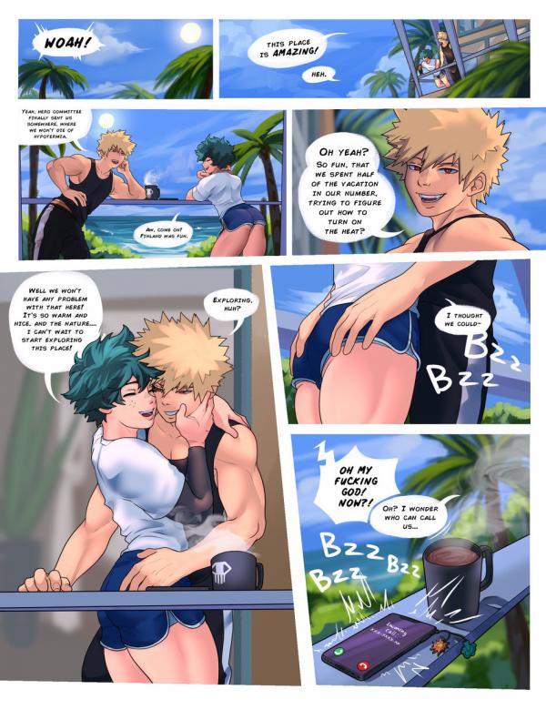 BKDK Vacation – Boku no Hero Academia dj (Uncensored)